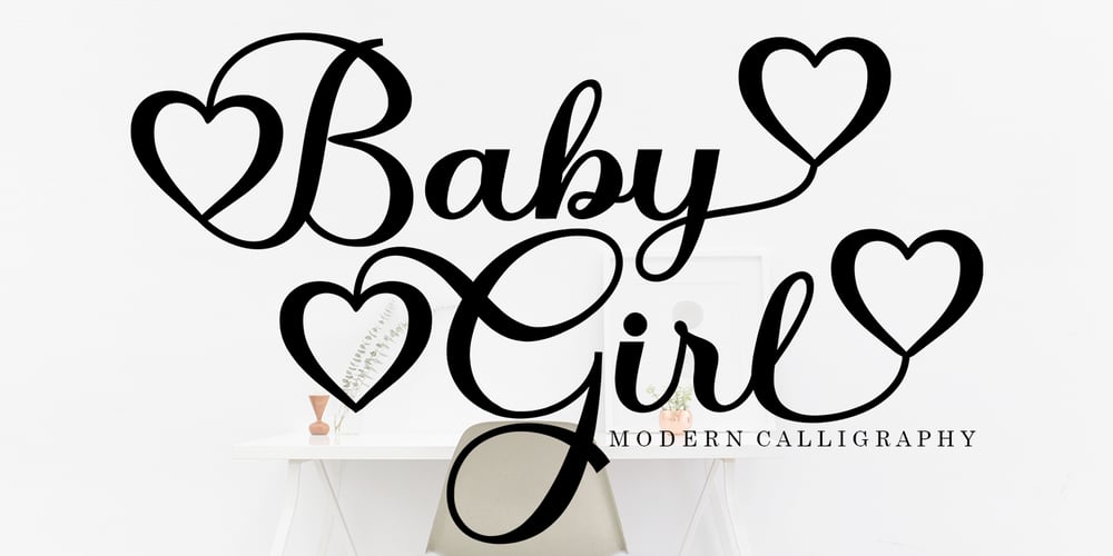 Baby Girl font