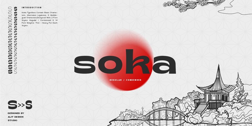 Soka font