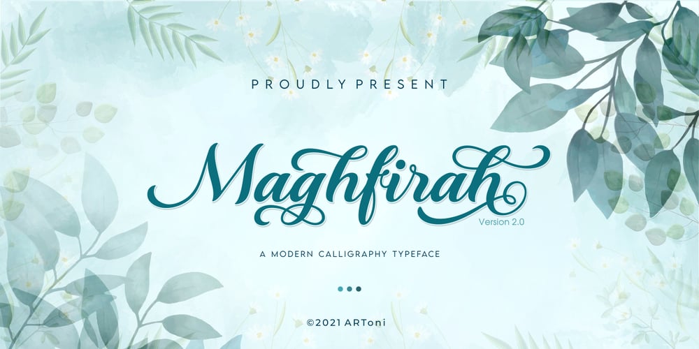 Maghfirah Two font