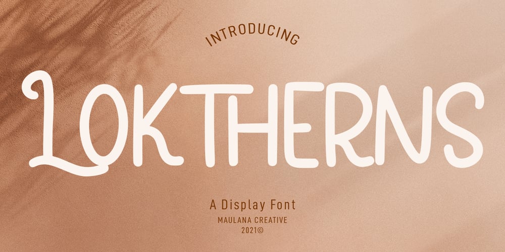 Loktherns font