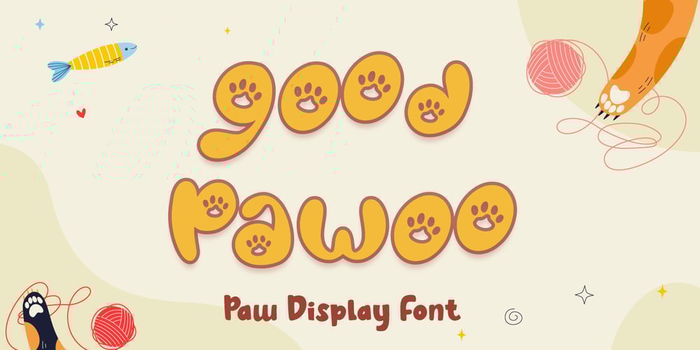 Good Pawoo font