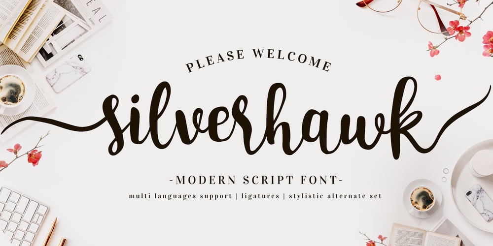 Silverhawk font
