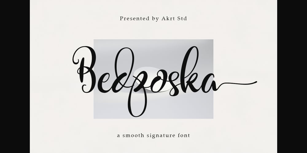 Bedposka font