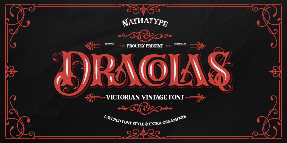 Dracolas font