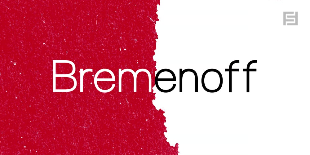 Bremenoff font
