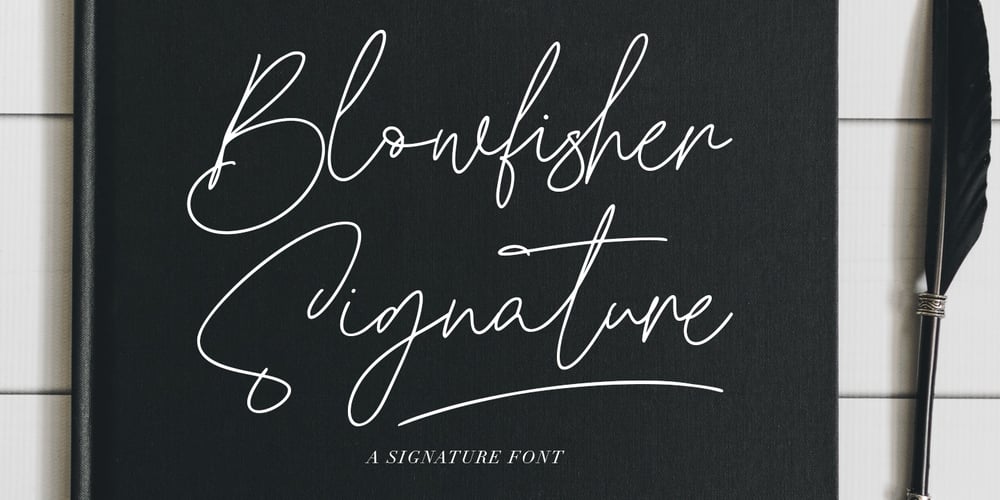 Blowfisher font