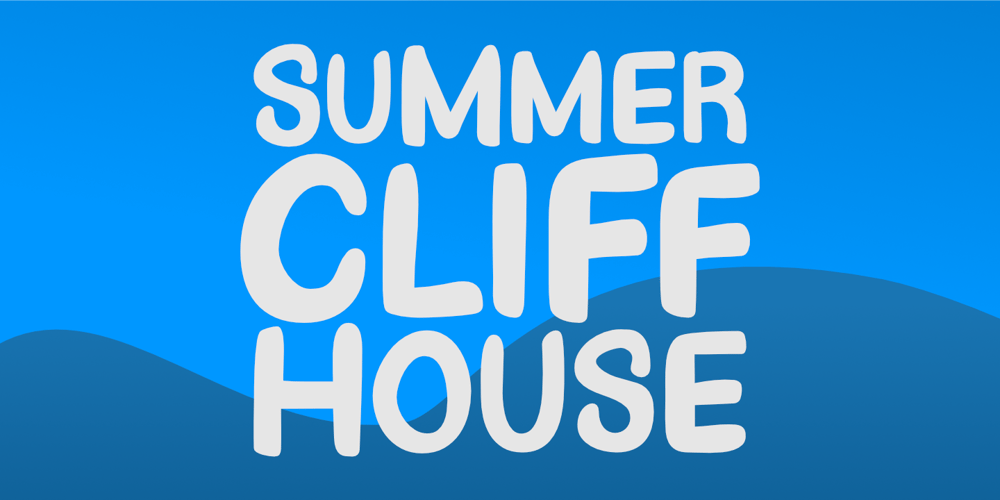 Summer Cliff House font