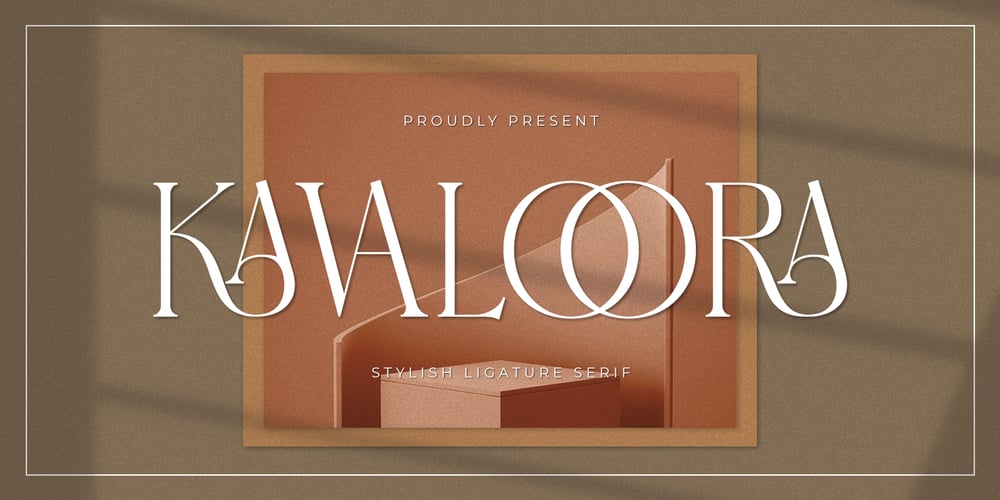Kavaloora font