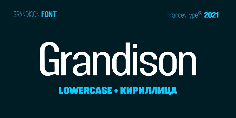 Grandison font