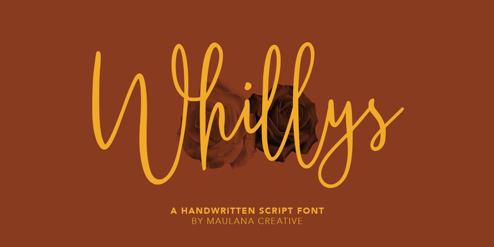 Whillys font