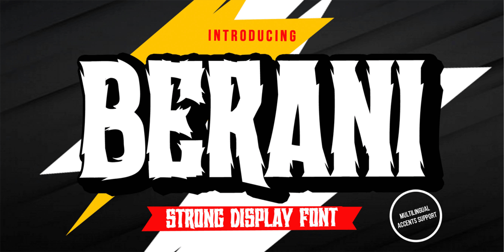 Berani font