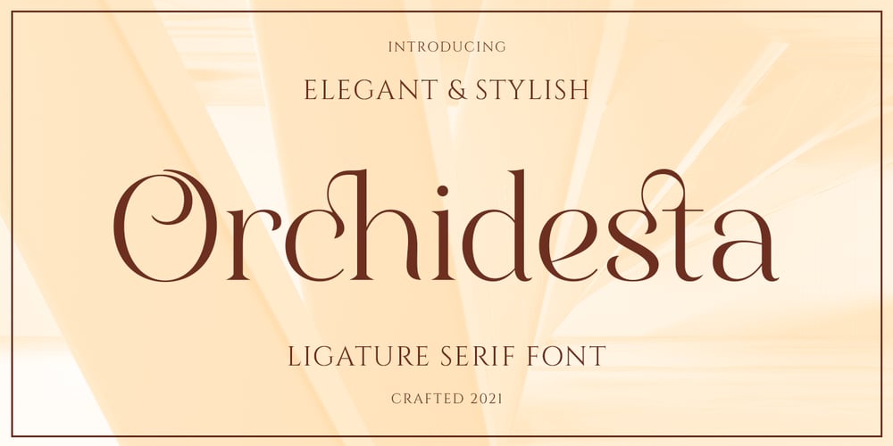 Orchidesta font
