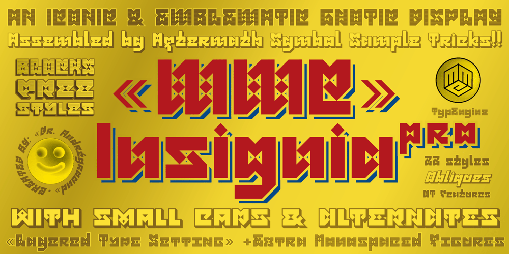 MMC Insignia Pro font