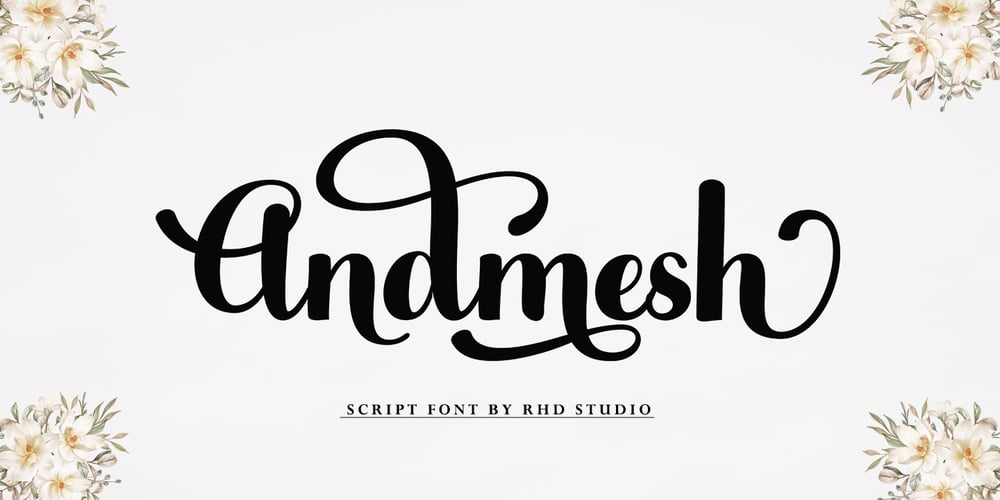 Andmesh font