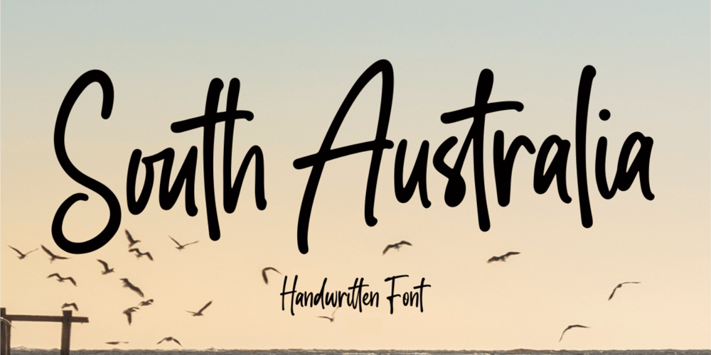 South Australia font