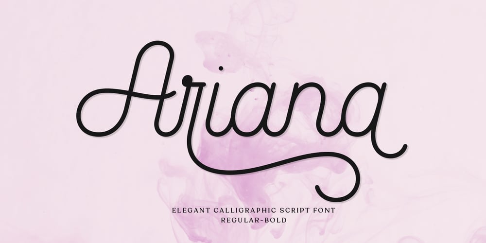 Ariana Script font