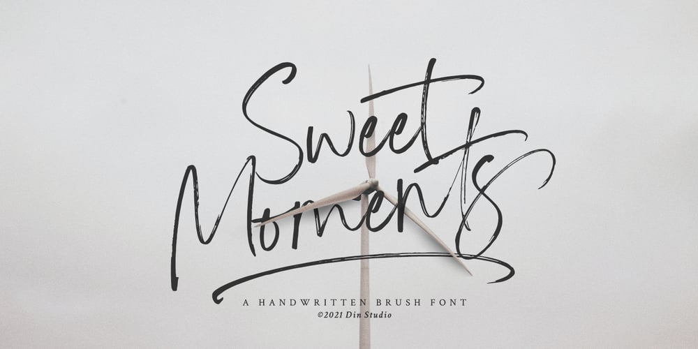 Sweet Moments font