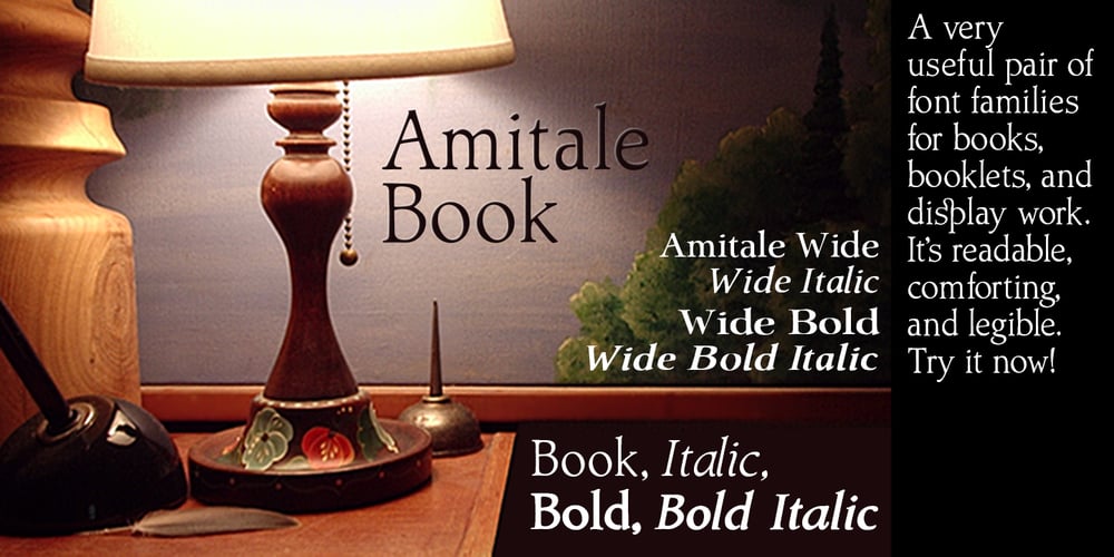 Amitale font