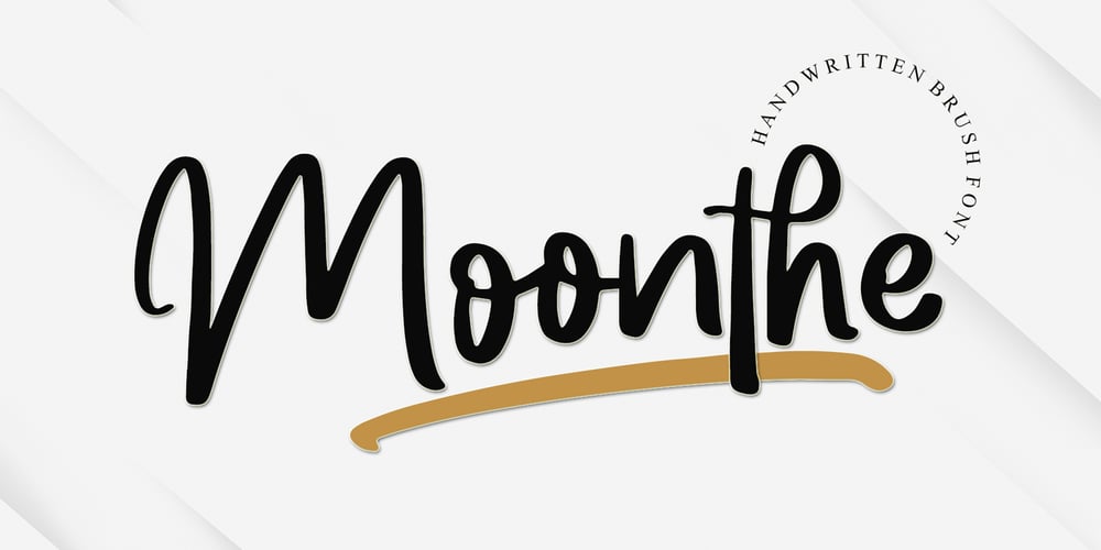 Moonthe font