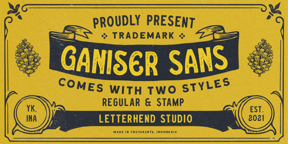 Ganiser font