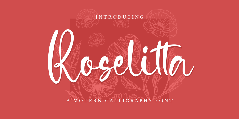 Roselitta font