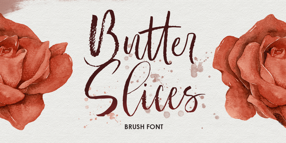 Butter Slices font