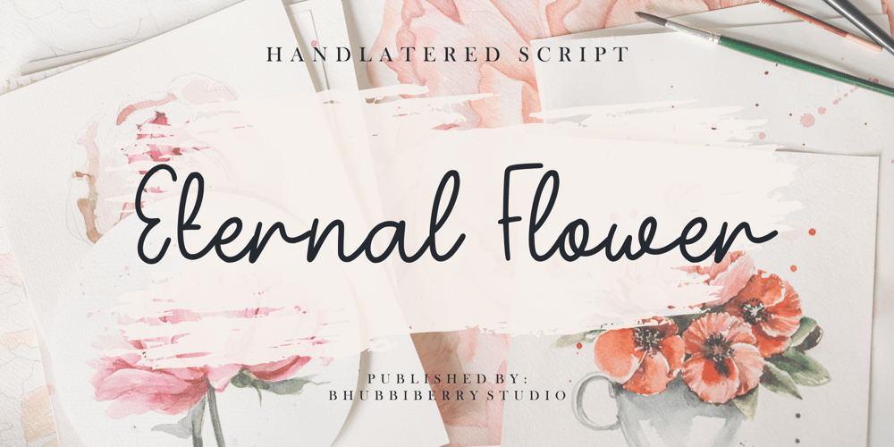 Eternal Flower font
