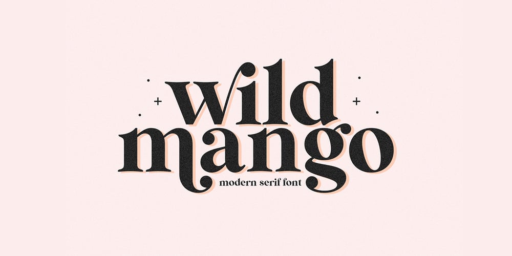 Wild Mango font