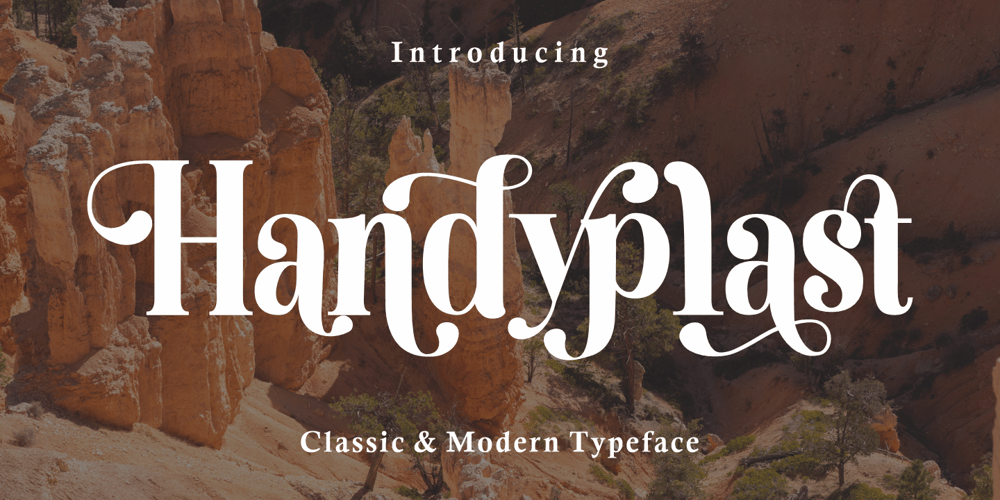 Handyplast font