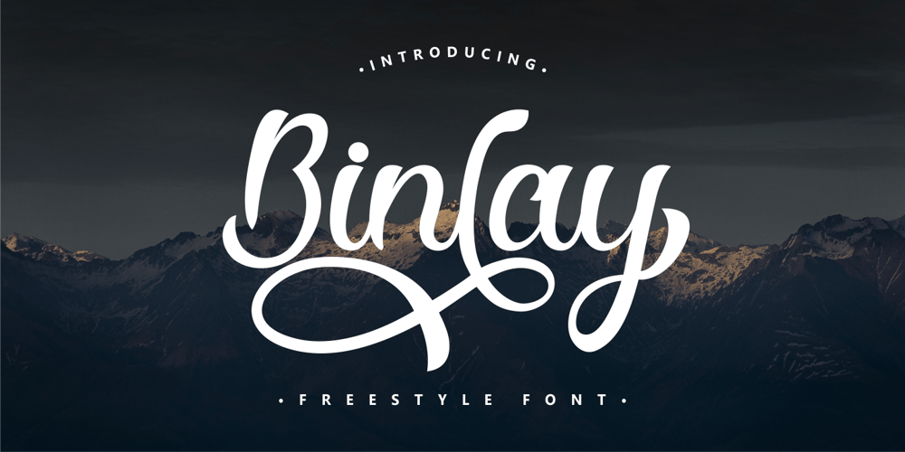 Binlay font