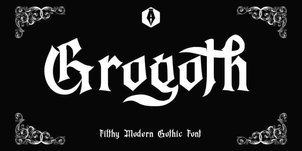 Grogoth font