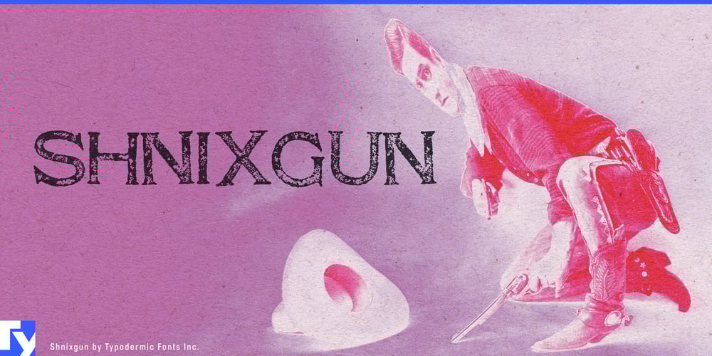 Shnixgun font