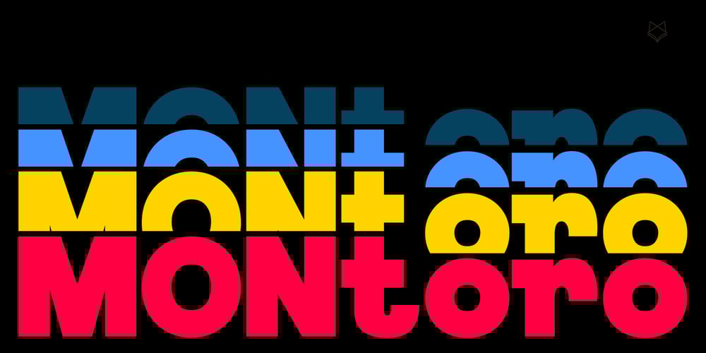 Montoro Display font