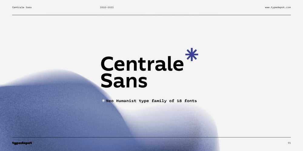 Centrale Sans font