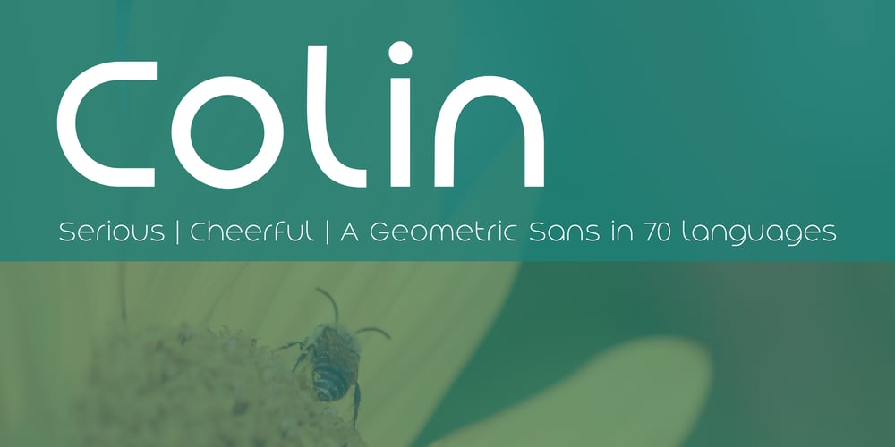 Colin font