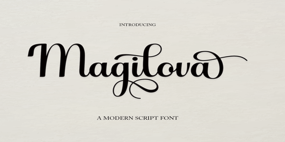 Magilova font