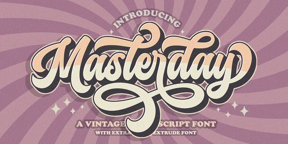 Masterday font