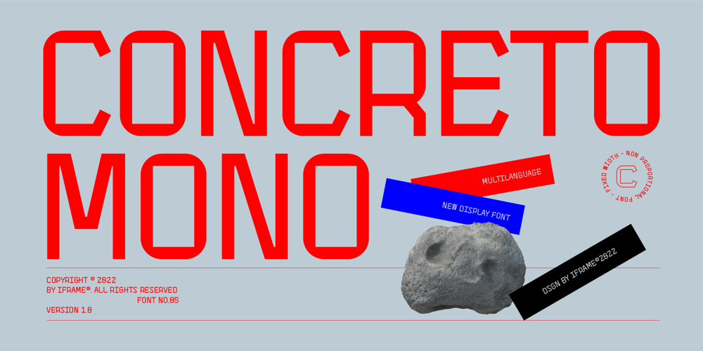 Concreto Mono font