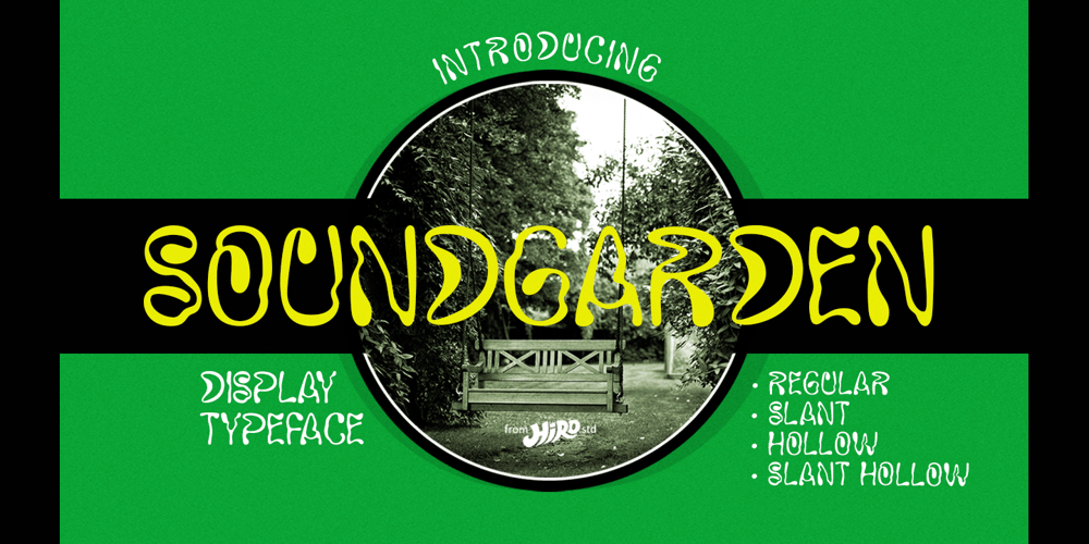 Soundgarden font