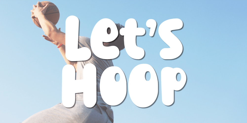 Lets Hoop font