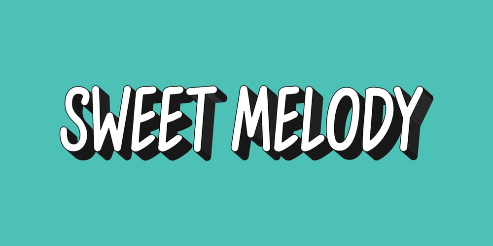 Sweet Melody font