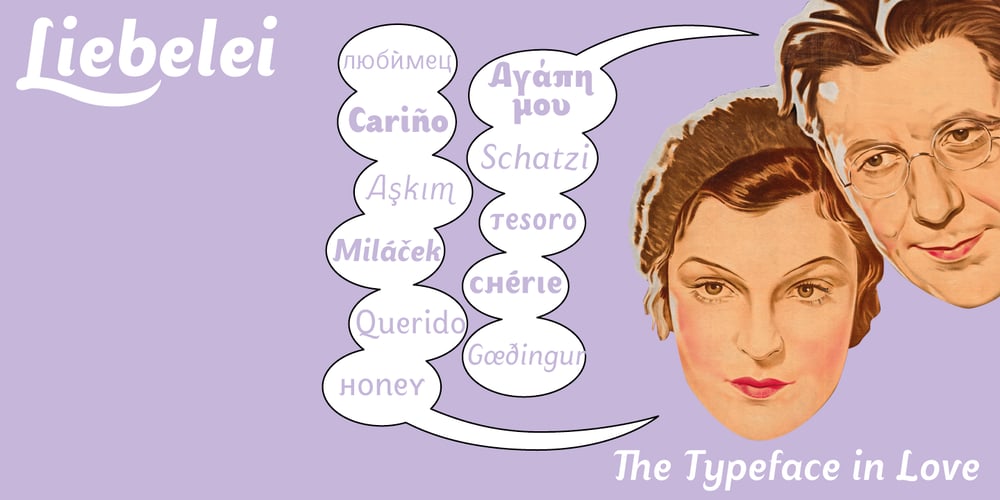 Liebelei Pro font