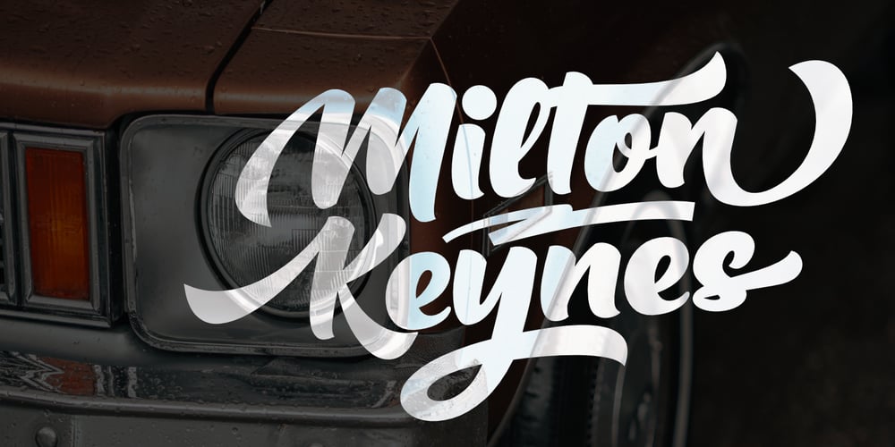 Milton Keynes font