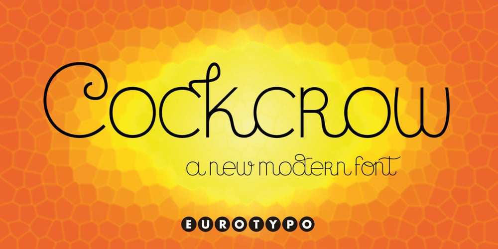 Cockcrow font