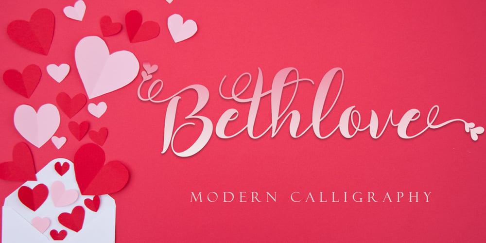 Bethlove font