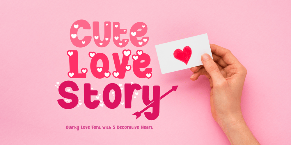 Cute Love Story font