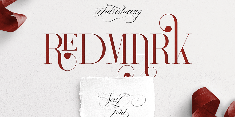 Redmark font
