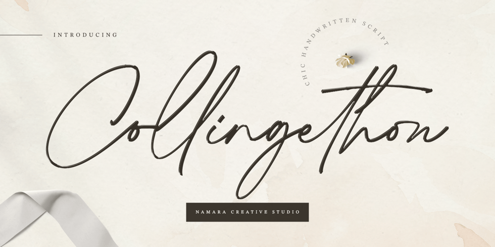 Collingethon font