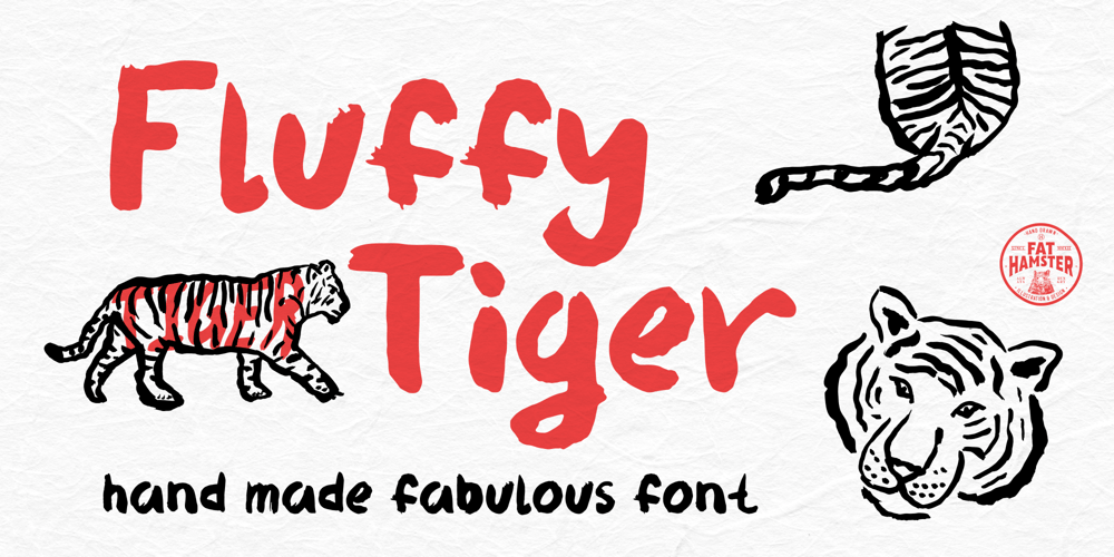 Fluffy Tiger font