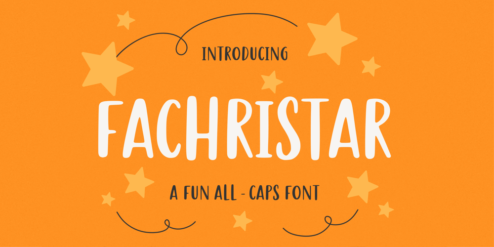 Fachristar font